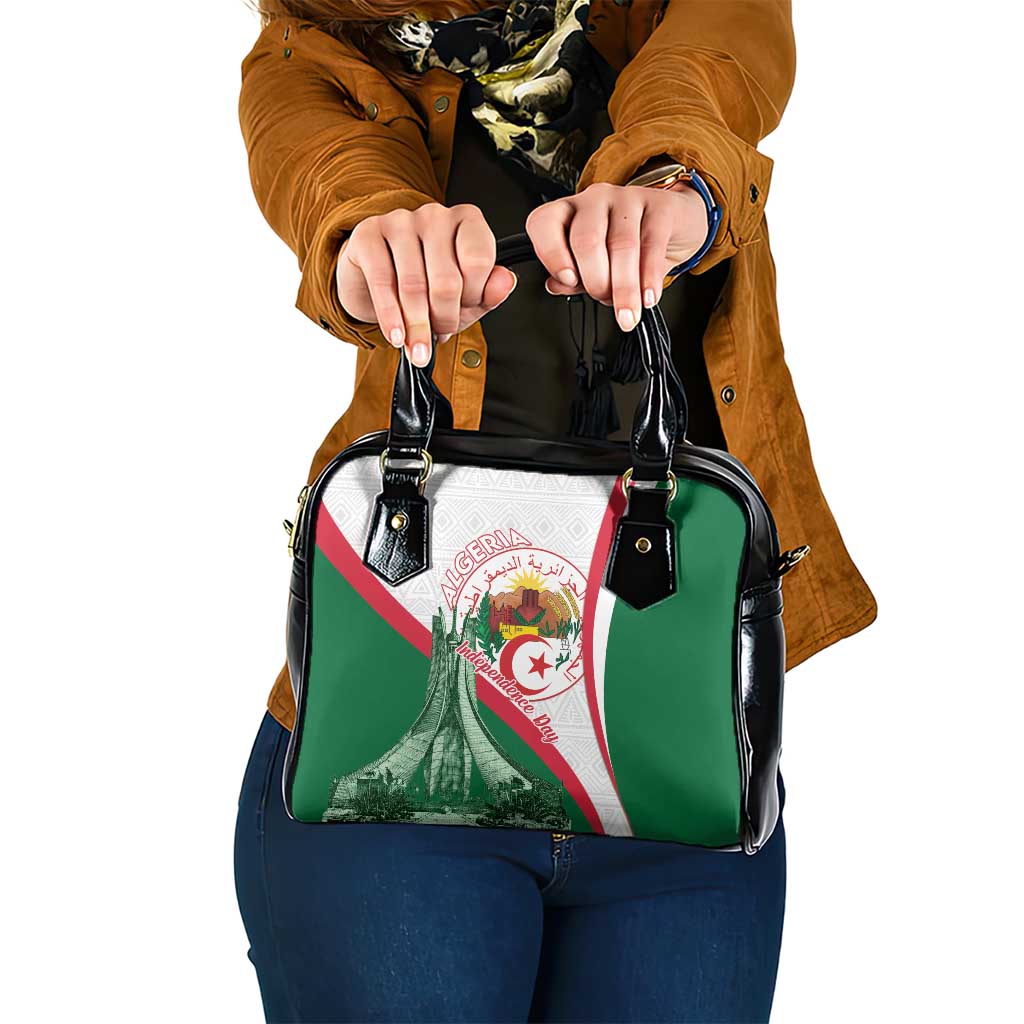 Happy Algeria Independence Day Shoulder Handbag Maqam Echahid Coat Of Arms