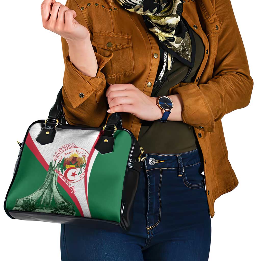Happy Algeria Independence Day Shoulder Handbag Maqam Echahid Coat Of Arms