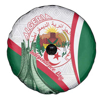 Happy Algeria Independence Day Spare Tire Cover Maqam Echahid Coat Of Arms