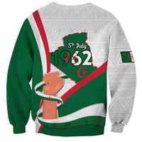 Happy Algeria Independence Day Sweatshirt Maqam Echahid Coat Of Arms