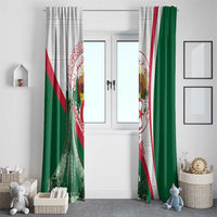Happy Algeria Independence Day Window Curtain Maqam Echahid Coat Of Arms