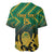 South Africa Rugby Custom Baseball Jersey Forever Green Forever Gold