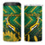 South Africa Rugby Custom 4 in 1 Can Cooler Tumbler Forever Green Forever Gold