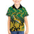 South Africa Rugby Custom Hawaiian Shirt Forever Green Forever Gold