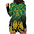 South Africa Rugby Custom Hoodie Dress Forever Green Forever Gold