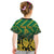 South Africa Rugby Custom Kid T Shirt Forever Green Forever Gold