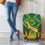 South Africa Rugby Custom Luggage Cover Forever Green Forever Gold