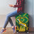South Africa Rugby Custom Luggage Cover Forever Green Forever Gold