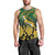 South Africa Rugby Custom Men Tank Top Forever Green Forever Gold
