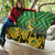 South Africa Rugby Custom Quilt Forever Green Forever Gold