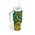 South Africa Rugby Custom Tumbler With Handle Forever Green Forever Gold