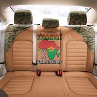 Africa in Solidarity with Traore Back Car Seat Cover Africa For Africans