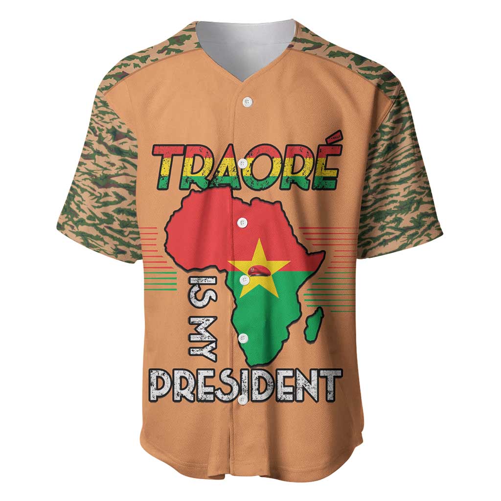 Africa in Solidarity with Traore Baseball Jersey Africa For Africans