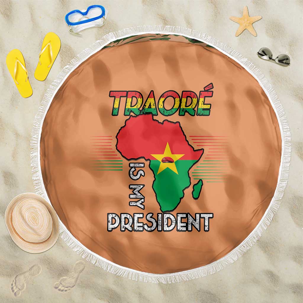 Africa in Solidarity with Traore Beach Blanket Africa For Africans