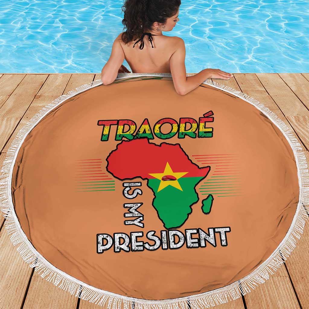 Africa in Solidarity with Traore Beach Blanket Africa For Africans
