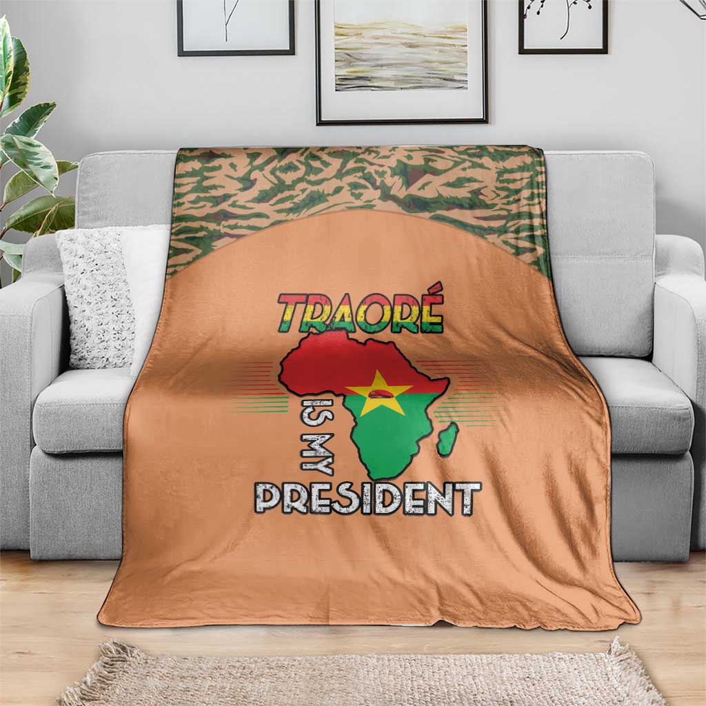 Africa in Solidarity with Traore Blanket Africa For Africans