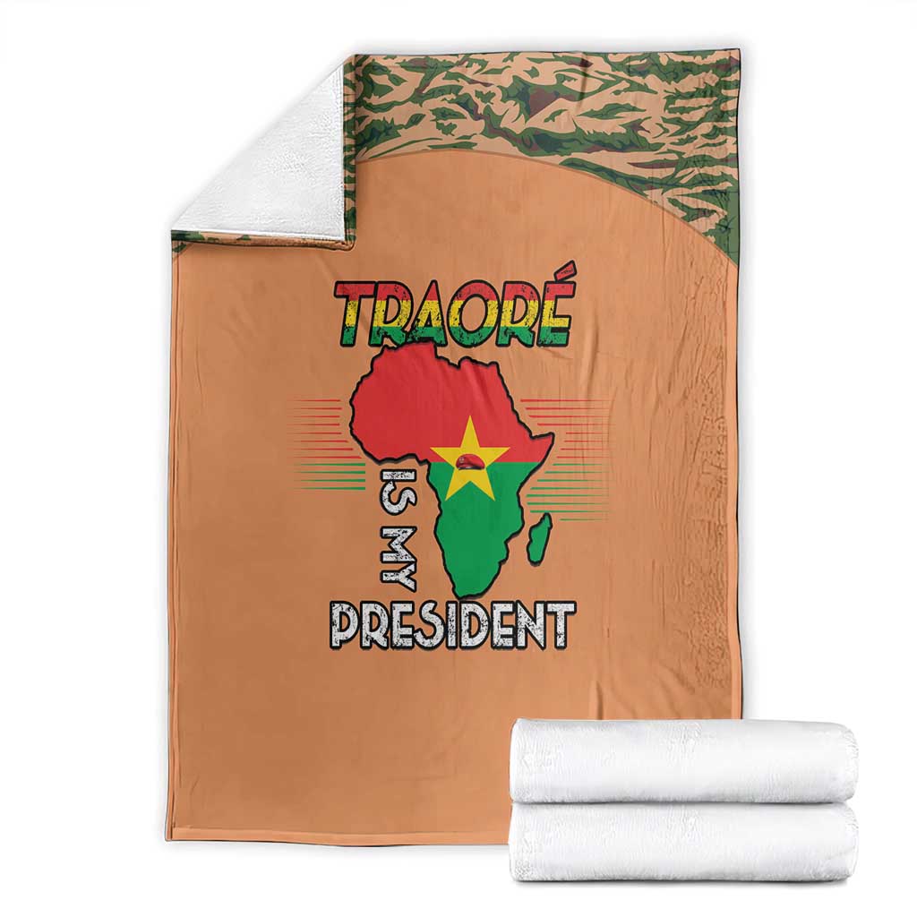 Africa in Solidarity with Traore Blanket Africa For Africans