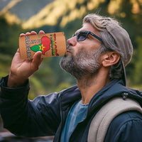 Africa in Solidarity with Traore 4 in 1 Can Cooler Tumbler Africa For Africans