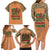 Africa in Solidarity with Traore Family Matching Long Sleeve Bodycon Dress and Hawaiian Shirt Africa For Africans
