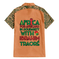 Africa in Solidarity with Traore Family Matching Mermaid Dress and Hawaiian Shirt Africa For Africans
