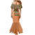 Africa in Solidarity with Traore Family Matching Mermaid Dress and Hawaiian Shirt Africa For Africans