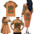 Africa in Solidarity with Traore Family Matching Off The Shoulder Long Sleeve Dress and Hawaiian Shirt Africa For Africans