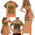 Africa in Solidarity with Traore Family Matching Short Sleeve Bodycon Dress and Hawaiian Shirt Africa For Africans