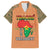 Africa in Solidarity with Traore Family Matching Summer Maxi Dress and Hawaiian Shirt Africa For Africans