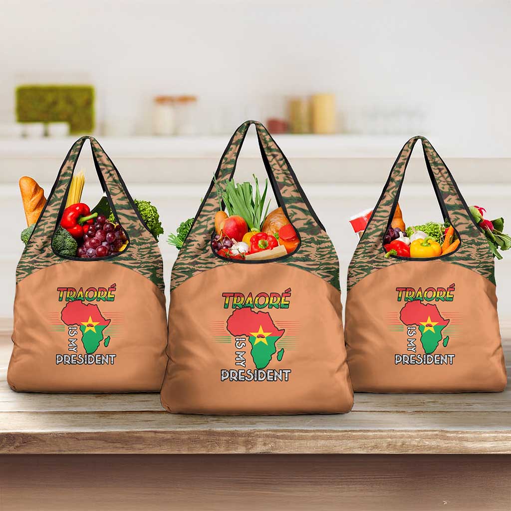 Africa in Solidarity with Traore Grocery Bag Africa For Africans