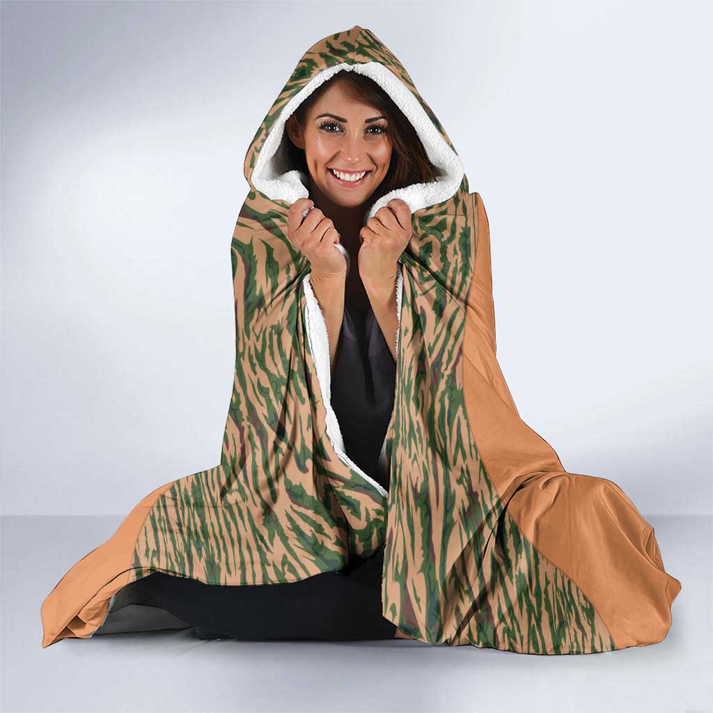 Africa in Solidarity with Traore Hooded Blanket Africa For Africans