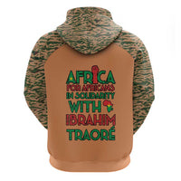Africa in Solidarity with Traore Hoodie Africa For Africans