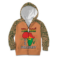 Africa in Solidarity with Traore Kid Hoodie Africa For Africans