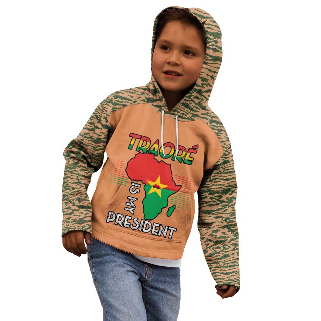 Africa in Solidarity with Traore Kid Hoodie Africa For Africans