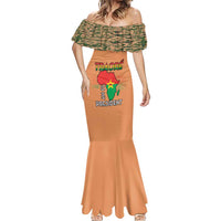 Africa in Solidarity with Traore Mermaid Dress Africa For Africans