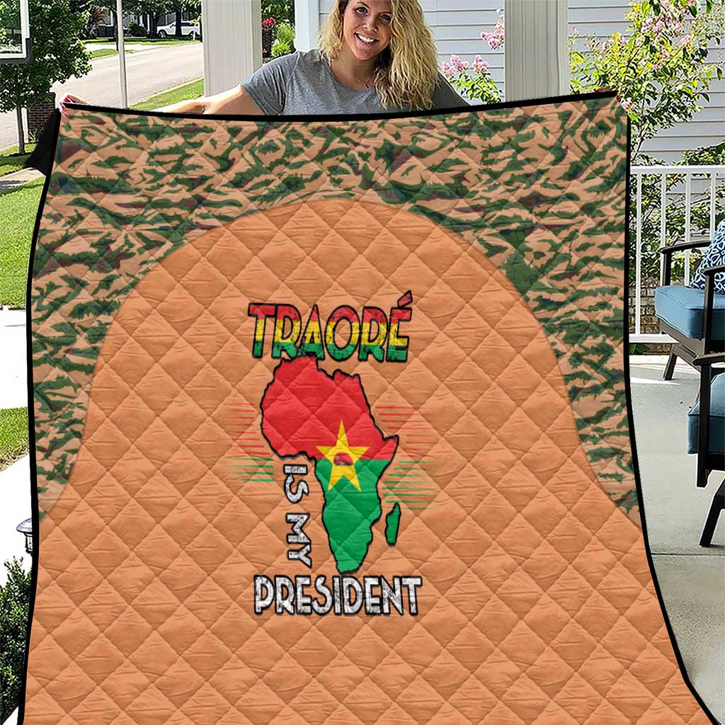 Africa in Solidarity with Traore Quilt Africa For Africans