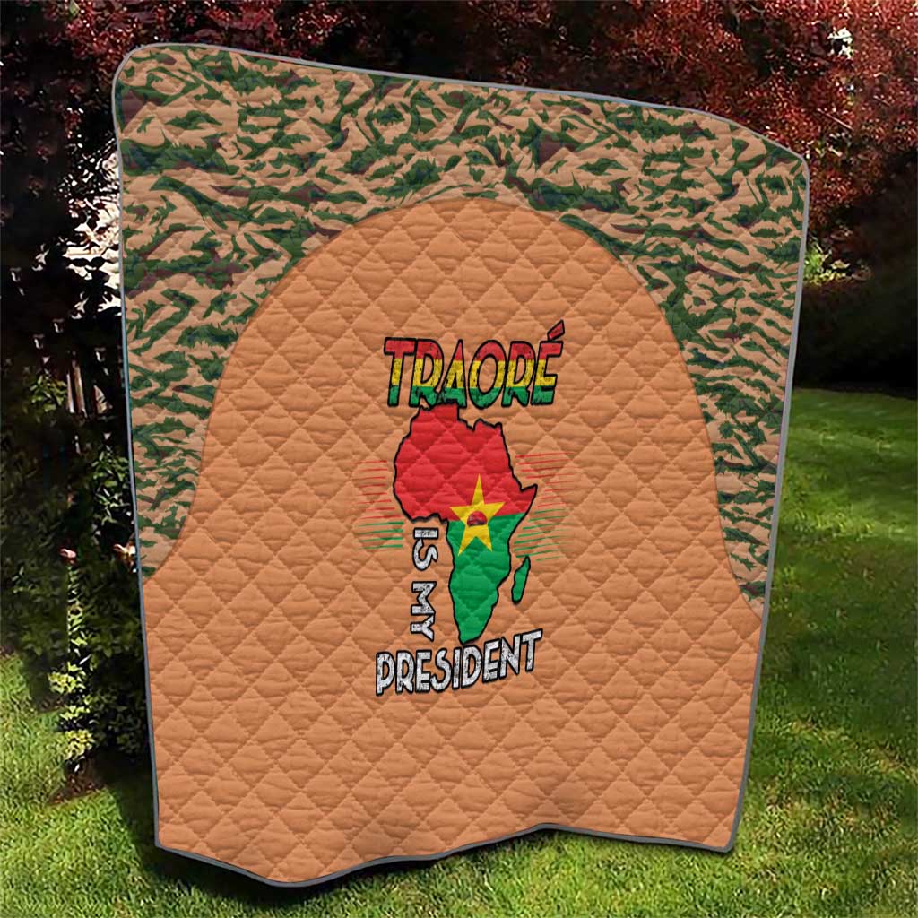 Africa in Solidarity with Traore Quilt Africa For Africans