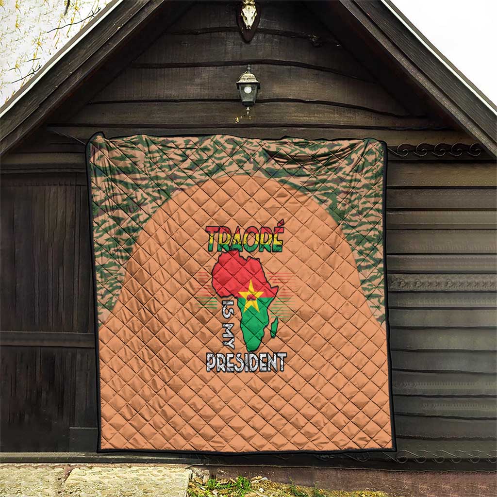 Africa in Solidarity with Traore Quilt Africa For Africans