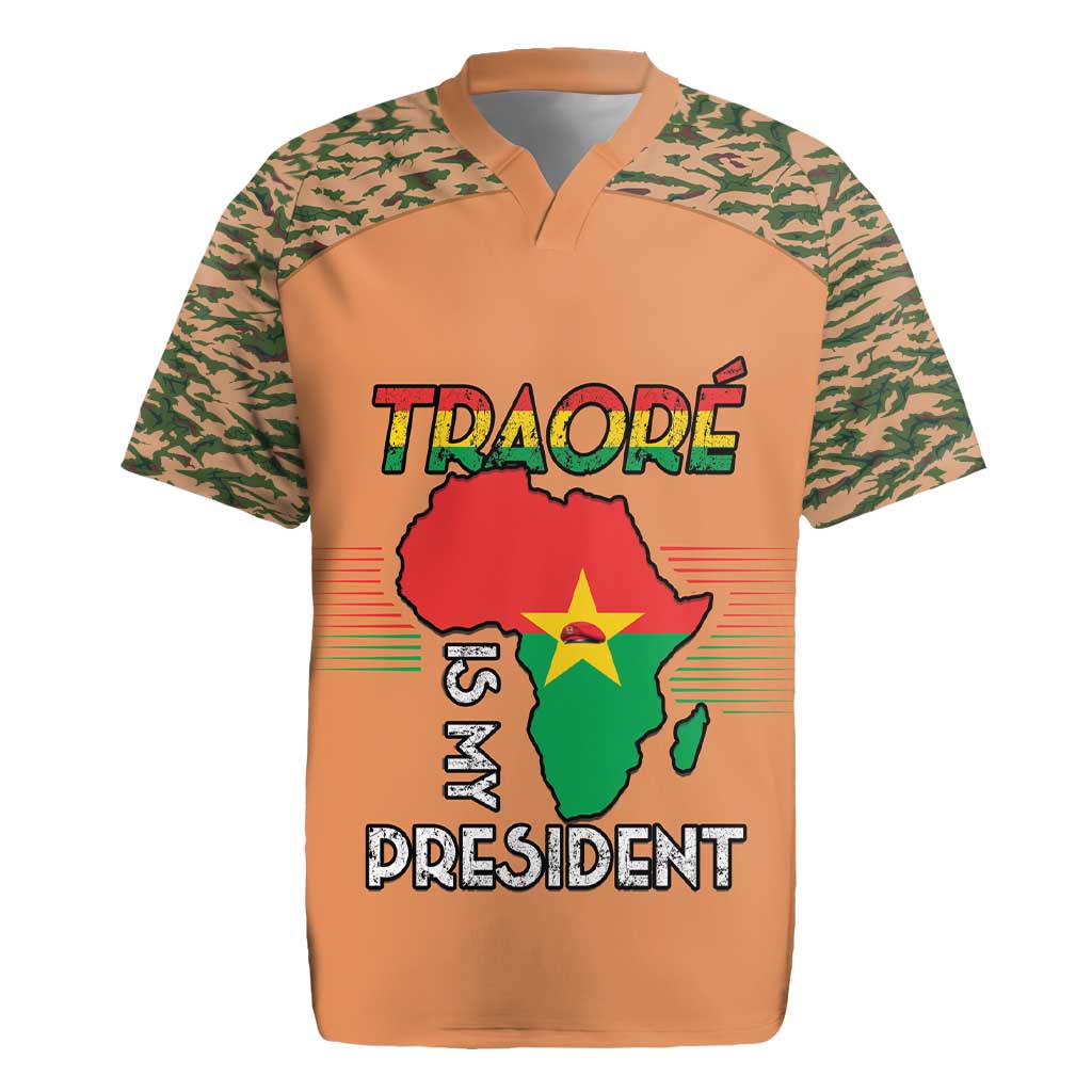 Africa in Solidarity with Traore Rugby Jersey Africa For Africans
