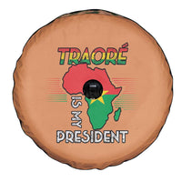 Africa in Solidarity with Traore Spare Tire Cover Africa For Africans