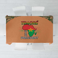 Africa in Solidarity with Traore Tablecloth Africa For Africans