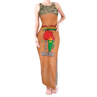Africa in Solidarity with Traore Tank Maxi Dress Africa For Africans