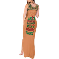 Africa in Solidarity with Traore Tank Maxi Dress Africa For Africans