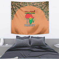 Africa in Solidarity with Traore Tapestry Africa For Africans