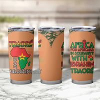 Africa in Solidarity with Traore Tumbler Cup Africa For Africans