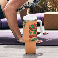 Africa in Solidarity with Traore Tumbler With Handle Africa For Africans