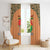 Africa in Solidarity with Traore Window Curtain Africa For Africans