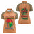 Africa in Solidarity with Traore Women Polo Shirt Africa For Africans