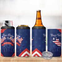 Personalized Happy Liberia Flag Day 4 in 1 Can Cooler Tumbler One Flag One People - Wonder Print Shop
