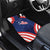 Happy Liberia Flag Day Car Mats One Flag One People - Wonder Print Shop