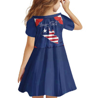 Personalized Happy Liberia Flag Day Family Matching Off Shoulder Maxi Dress and Hawaiian Shirt One Flag One People - Wonder Print Shop